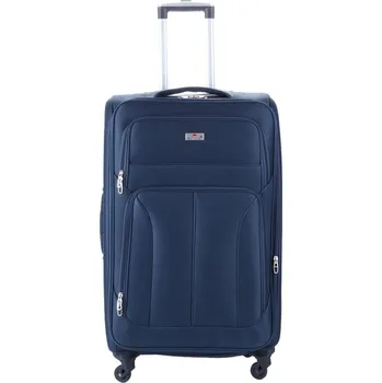 Velký cestovní kufr na kolečkách s expandérem 120 l Sunbelt 655 tmavě modrá