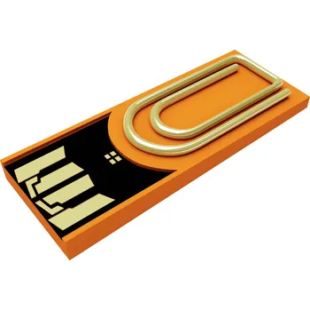 USB flash disk Xlyne clip/me USB flash disk Bulk 8 GB oranžová CM08CO002 USB 2.0