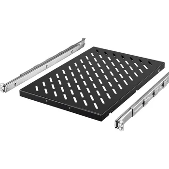 DJ technika Rittal 5501.685 19 palec přístrojová police pro datové skříně 1 U variabilní upevňovací lišty Vhodné pro hloubku skříně: od 1000 mm černá