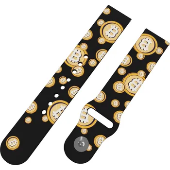 Chytré hodinky Strapido BITCOIN řemínek 20 mm