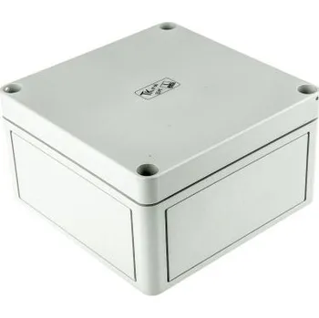 Rozvaděč Skříň, řada: TK PC IP66 barva Šedá Polykarbonát 130 x 130 x 75mm