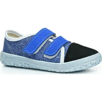Dívčí tenisky Jonap Airy modrá riflovina barefoot tenisky Velikost boty (EU): 28, Vnitřní délka boty: 184, Vnitřní šířka boty: 76