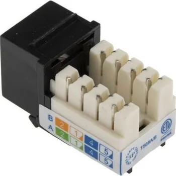 Konektor Konektor RJ45 Cat5e, Montáž na panel, Samice