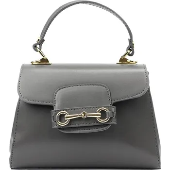 Kožená kabelka Luka šedá KZ2248908