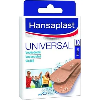 Zdravotnický materiál Hansaplast Universal Voděodolná náplast 10 ks