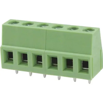 Elektrický konektor Degson DG128-5.0-02P-14-00AH-1 šroubová svorkovnice 3.31 mm² Pólů 2 zelená 1 ks