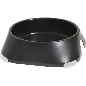 Miska pro psa Jedna plastová miska Fiboo černá 0,7 l