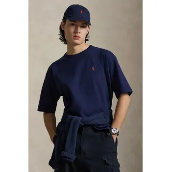 Pánské tričko Bavlněné tričko Polo Ralph Lauren 710A12979 námořnická modř 59X, vel. XXL