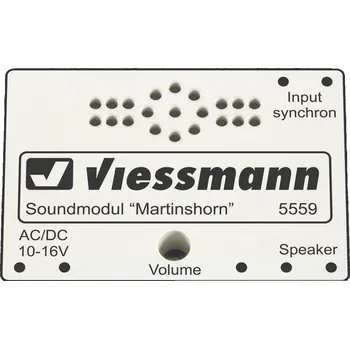 Modelová železnice Viessmann Modelltechnik 5559 zvukový modul požárnická trubka hotový modul
