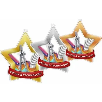 Poháry Bauer Akrylátová medaile MDASTARM63 | Studium