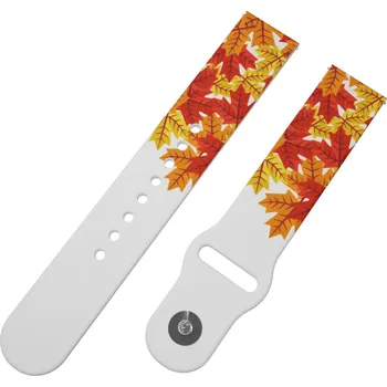 Chytré hodinky Strapido KUPA LISTÍ řemínek 22 mm