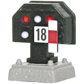 Modelová železnice Viessmann Modelltechnik 4018 H0 světelný signál nízký signál uzavřených závor hotový model DB