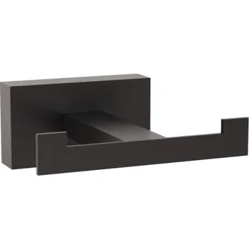 Sada koupelnových doplňků Rea Koupelnový věšák OSTE 205 Black REA-88027