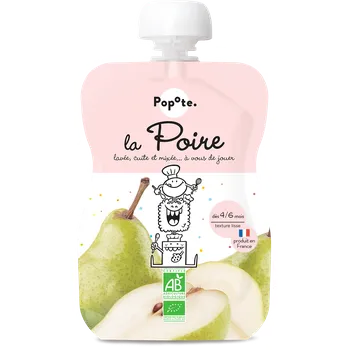 Dětská výživa POPOTE kapsička BIO hruška 120 g
