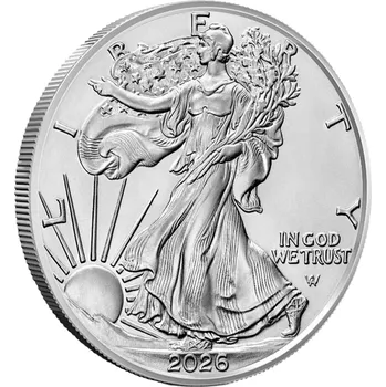 United States Mint Stříbrná investiční mince 1 Oz – American Eagle (USA) 2024