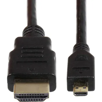 Audio kabel Joy-it K-1481 HDMI kabel Raspberry Pi® [1x HDMI zástrčka - 1x micro HDMI zástrčka D] 3.00 m černá