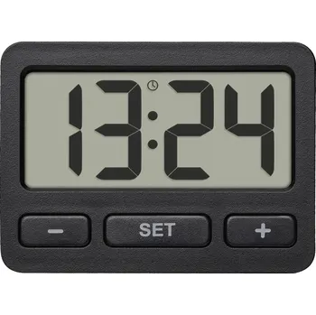 Budík TFA Dostmann 60.2035.01 Quartz stolní hodiny černá