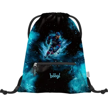 Školní sáček Baagl Sáček s kapsou Hokej