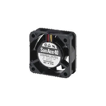 Měnič napětí Axiální ventilátor dc 40 x 40 x 15mm 10.9m³/h 1.56W 12 V DC řada 109P