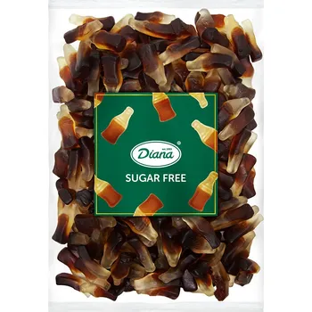 Bonbon Diana Company Cola lahvičky bez cukru 1kg
