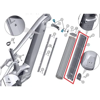 Sport Kryt baterie GHOST E-ASX MY23/24 750Wh / Lapierre Overvolt MY23 750Wh