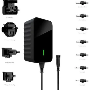 Zástrčkový adaptér, výstup: 12V dc 2.5A 30W, Austrálie, Evropská, UK, USA Ne