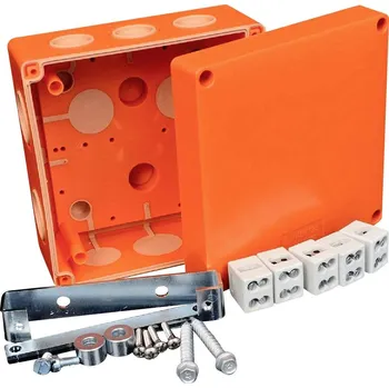 Rozvaděč KOPOS KSK 125_2PO6 rozbočovací krabice (d x š x v) 126 x 126 x 77 mm oranžová IP66 1 ks
