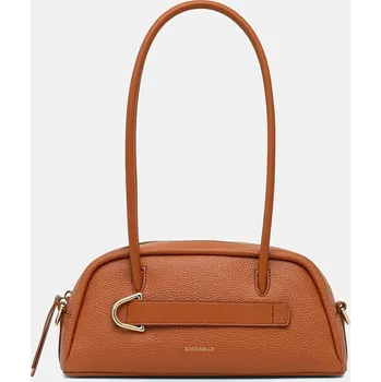 Kabelka Kožená kabelka Coccinelle PAKI E1.U4A.12.02.01 oranžová 22X, vel. ONE SIZE
