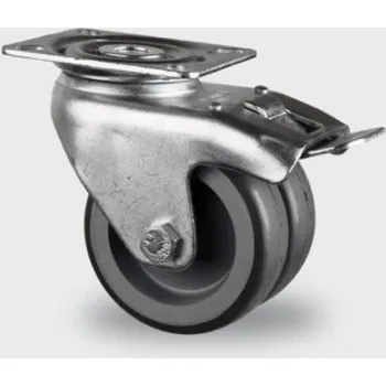 Pojezdové kolečko Kolečko Brzděné otočné 1975PJO050P40 45kg Tente