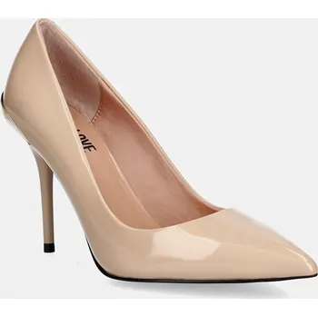 Dámské lodičky Kožené lodičky Love Moschino JA10459G1OIH0609 béžová 80X, EUR 36