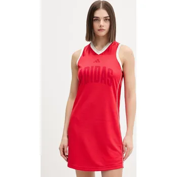 Dámské šaty Šaty adidas KC4998 červená 33X, vel. L