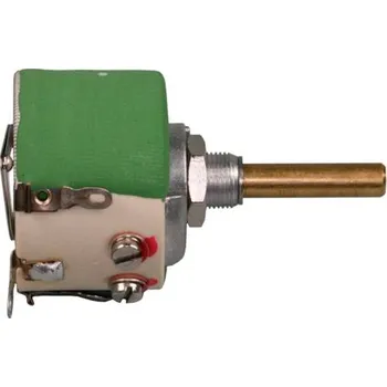 Potenciometr KRAH D 32/10W 10procent 220R, D 32/10W 10procent 220R drátový potenciometr, 10 W, 220 Ω, 1 ks