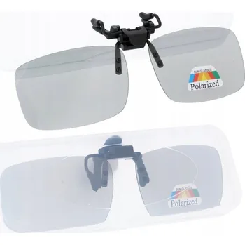 Sluneční brýle Fotochromatické polarizační sluneční klipy / nástavce na brýle s UV400 filtrem Pouzdro