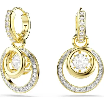 Náušnice Náušnice Swarovski HYPERBOLA 5738249 zlatá 10Y, vel. ONE SIZE