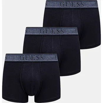 Pánské spodní prádlo Boxerky Guess JOE 3-pack U4RG33.K6YW0 námořnická modř 59X, vel. M