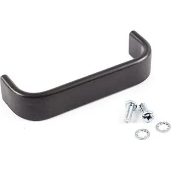 Nábytkové kování Rukojeť, Hliník, Mat, délka: 194mm x 12 mm x 40mm Hammond