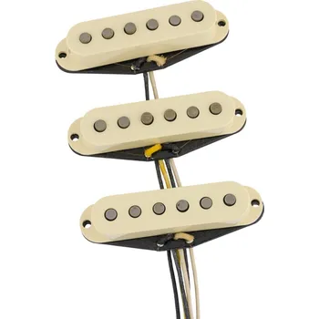 Příslušenství pro strunný nástroj Fender Custom Shop Ancho Poblano Stratocaster Set of 3 Aged White Kytarový snímač