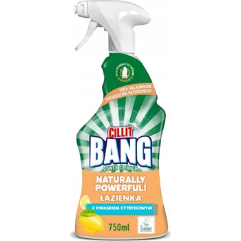 Univerzální čisticí prostředek Čisticí prostředek do koupelny Cillit Bang 750 ml s kyselinou citronovou