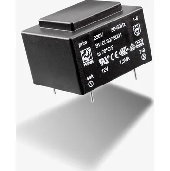 Transformátor Hahn BV EI 307 8012 transformátor do DPS 1 x 230 V 1 x 15 V/AC 1.3 VA 87 mA