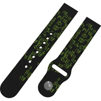 Chytré hodinky Strapido MATRIX BITCOIN řemínek 20 mm