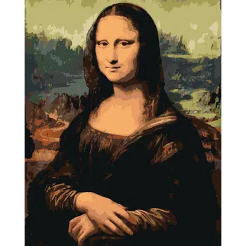 Dětské zboží Diamantové malování Diamondi - MONA LISA (LEONARDO DA VINCI), 40x50 cm, bez rámu a bez vypnutí plátna