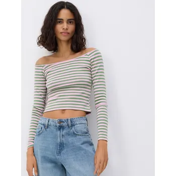 Dámská halenka Reserved - Halenka s rovným výstřihem - jiná - 259HT-ML1 - 259HT-ML1-S