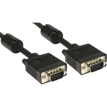 Video kabel RS PRO, A: Vnější VGA, B: Vnější VGA Kabel VGA 30 m, Černá