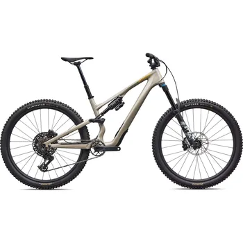 Horské kolo Specialized Stumpjumper 15 EVO Comp - satin sandstone metallic/california sunshine S2 2026, 27.5 2026, 27.5