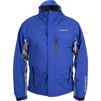 Rybářská bunda Rybářská bunda Shimano Rain Jacket Non Padded Blue L