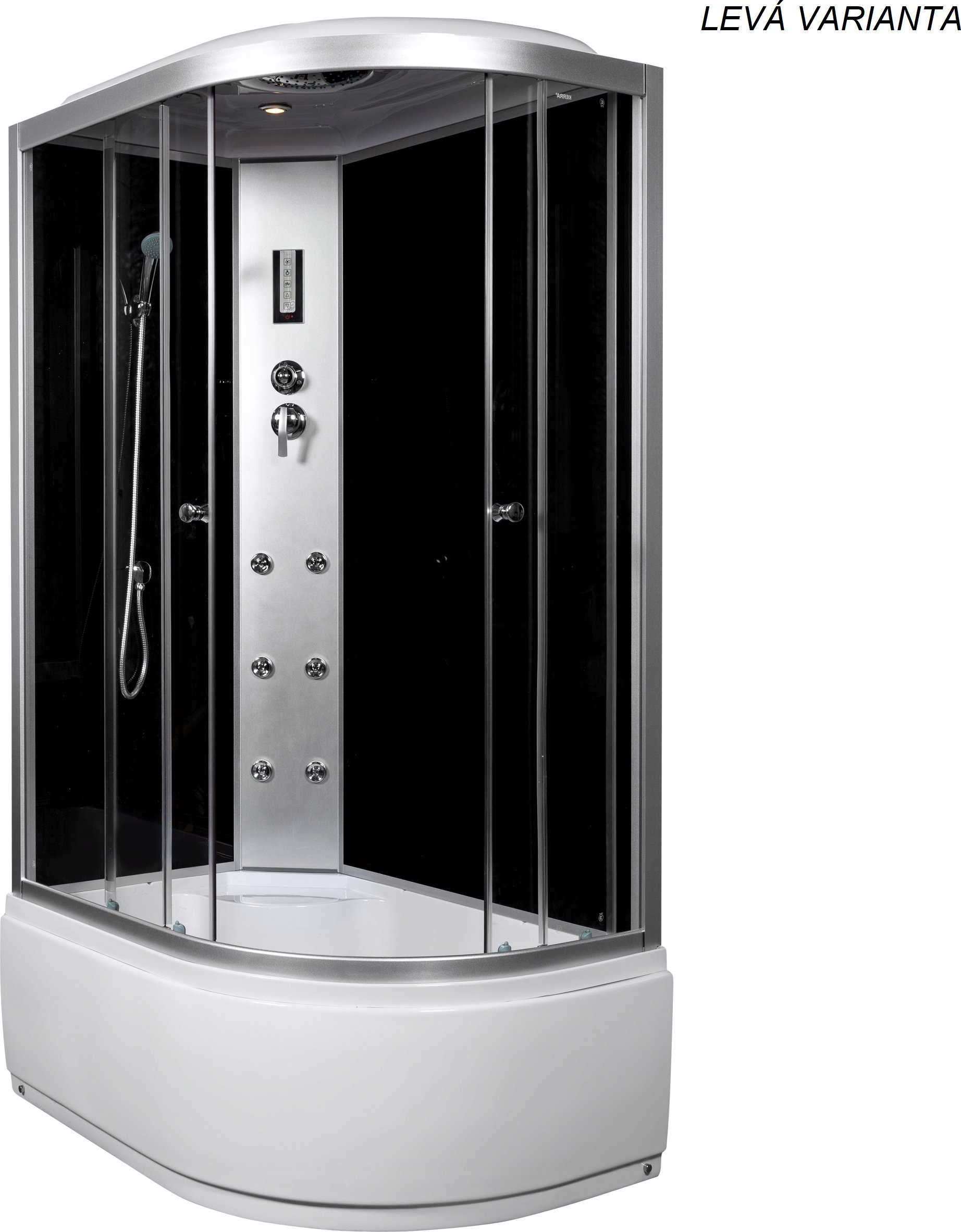 Kerra Jukon 122x82x220 L/P masážní sprchový box Orientace: Levá
