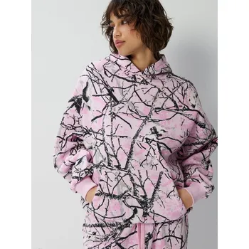 Dámská mikina Mikina s kapucí - XS - House - pastelově růžová - 690KK-03X