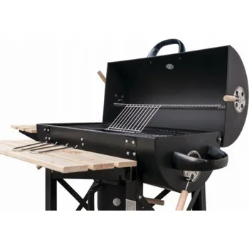 Zahradní gril Gril Mirpol MIR418, černý, 68 cm