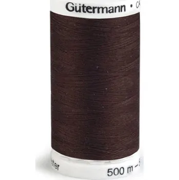 Nit Polyesterové nitě návin 500 m Gütermann Varianta: 696 Mahogany, Balení: 1 ks