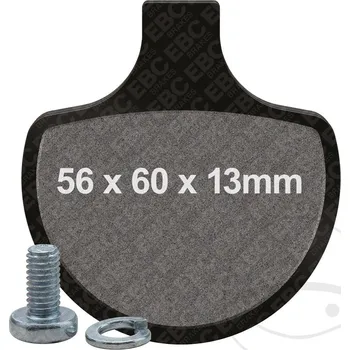 Brzdová destička EBC brzdové destičky Sinter HH EBC HARLEY DAVIDSON FLH 1340 ELECTRA GLIDE BELT DRIVE SHOVELHEAD 84, DAVIDSON FLHR 1340 ELECTRA GLIDE ROAD KING 94-98, DAVIDSON FLHR 1450 ELECTRA GLIDE ROAD KING 99, DAVIDSON FLHRCI 1450 EFI ELECTRA GLIDE ROAD KING CLASSIC 9